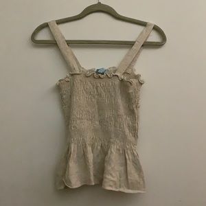 Adorable Tan tank top
